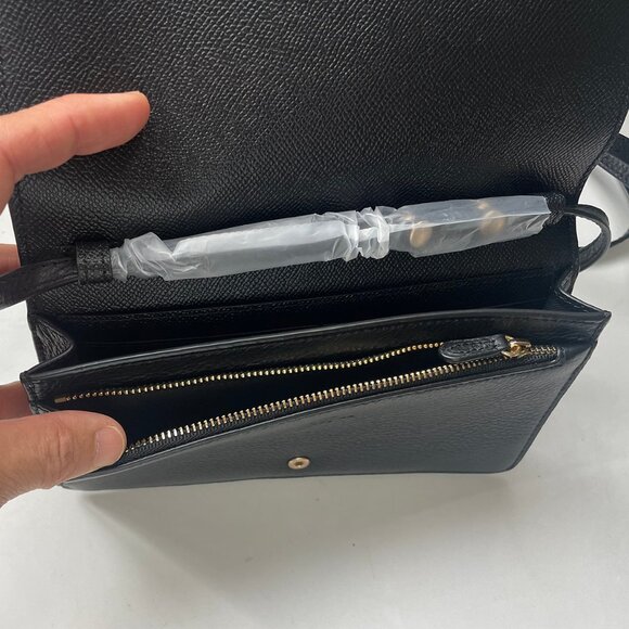 COACH Leather Crossbody Bag Clutch - Picture 4 of 5